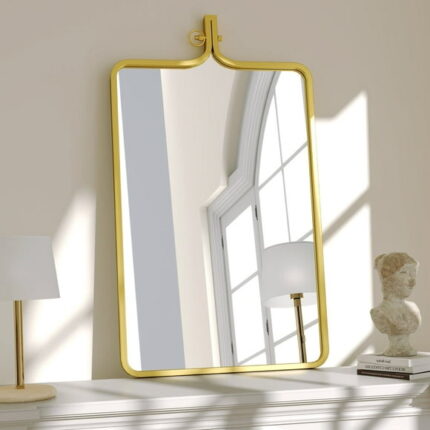 Goosiay Mirror for Wall, 35"x20" Bathroom  Wall Mirror with Metal Frame for Living Room, Bedroom, Entryway