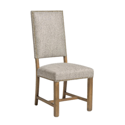 Weston Collection Upholstered Dining Chair - Diamond Pepper