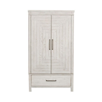 Modern Farmhouse Collection Armoire - Antique White