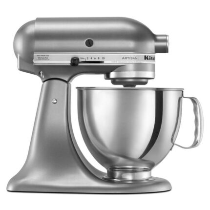 Restored KitchenAid ArtisanSeries 5 Quart Tilt-Head Stand Mixer, RRK150 (Refurbished)