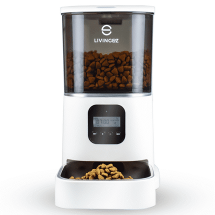 Livingez Smart Automatic Pet Feeder for Cats and Dogs,6L