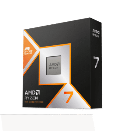 AMD Ryzen 7 9800X3D - Ryzen 7 9000 Series Zen 5 8-Core 5.2 GHz - Socket AM5 120W - AMD Radeon Graphics Desktop Processor - 100-100001084WOF
