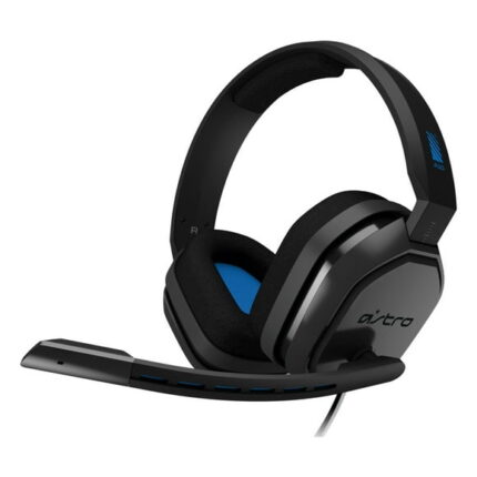 ASTRO A10 Console Gaming Headset for PlayStation 5 & PlayStation 4 with Flip-to-Mute Microphone, Black/Blue