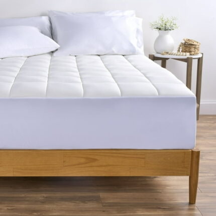Allswell Washable Gel Memory Foam Mattress Pad Queen