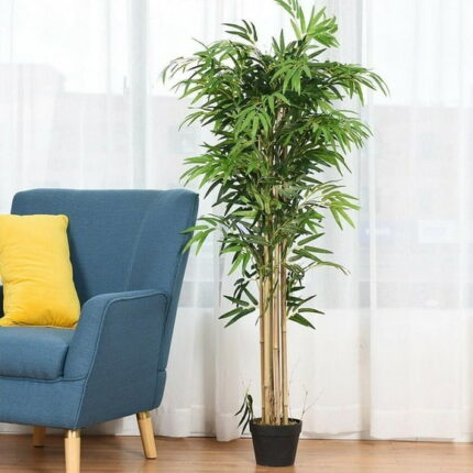 BETTERLIFE 45cm Artificial Tree Leaf Branch Green Plants Indoor SALE Decor Outdoor R4N8
