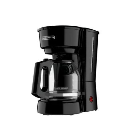 BLACK+DECKER 12-Cup Switch Coffee Maker, Easy Pour Carafe, Removable Filter Basket, Permanent Filter