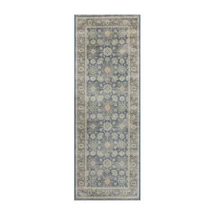 Better Homes & Gardens  Blue Floral Indoor 2.5' x 7' Runner Rug