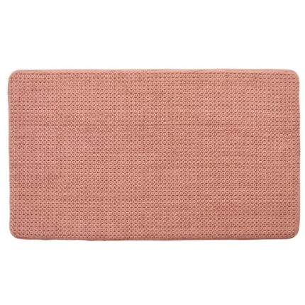 Better Homes & Gardens Signature Soft Cotton Memory Foam Bath Rug, Old Rose, 20" x 34"