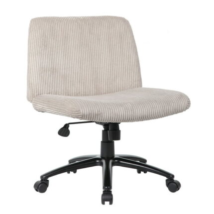 Boss Office Products Criss Cross Desk Chair, Beige