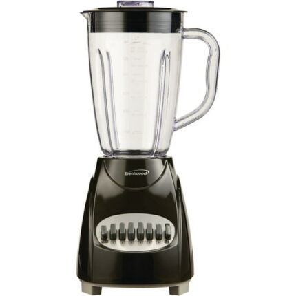 Brentwood Appliances Brentwood Appliances 50-Ounce 12-Speed + Pulse Electric Blender with Plastic Jar (black)