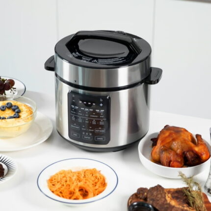 CONCETTA Electric Pressure Cooker 6 Quart Multi Kitchen Appliances, Instant Multi Cooker Stainless Steel Cooker