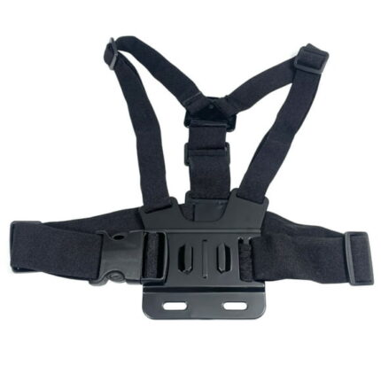 MaximalPower Adjustable Chest Strap Mount for GoPro Cameras, Black
