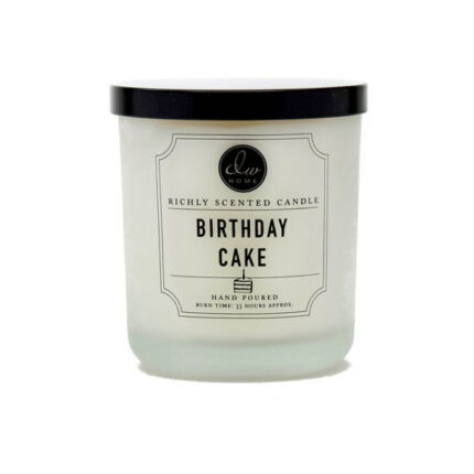 DW Home Decoware Richly Scented Candle Medium Single wick 9.69 oz ---- Birthday Cake C21