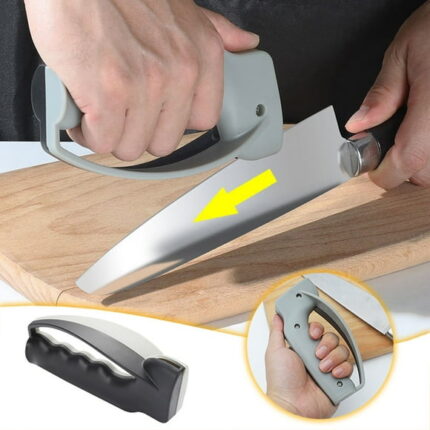Deals of The Day Clearance! Topliu Manual Knife Sharpener,Quick Whetstone Sharpener for Kitchen Knives,Multifunctional Kitchen Gadget