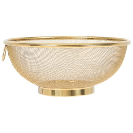 Eease Stainless Steel Mesh Colander Kitchen Strainer (20X20CM)