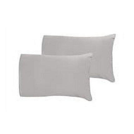 Everyday Kids 2-Pack Toddler Travel Pillowcases - Solid Grey