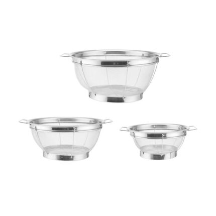 Farberware Professional Stainless Steel Mesh Sieves Set, 3-piece