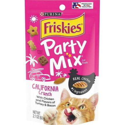 Friskies Party Mix Crunch Treats California Crunch 2.1 oz