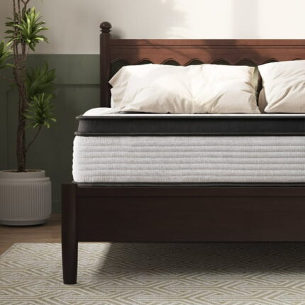 Full Size Mattress, JIAVA 12" Hybrid Mattress Individually Pocket Innerspring Mattress in a Box