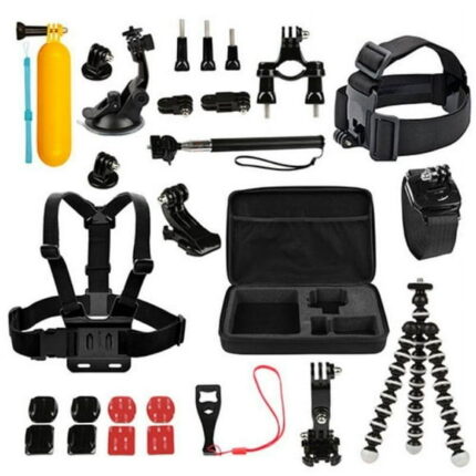 GoPro Hero Mount 26 Piece Accessory Kit for 1/2/3/3+/4/5 Camera