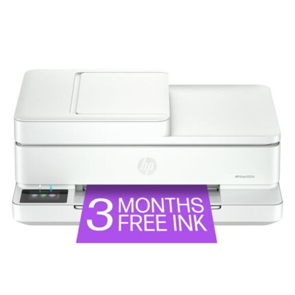 HP Envy 6552e Wireless All-in-One Color Photo Inkjet Printer, Scanner, Copier, 3 Months FREE Ink