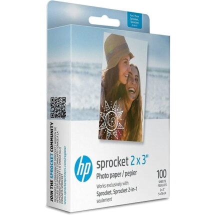 HP Sprocket Zink Photo Paper 2x3" (100 Sheets) for The HP Sprocket Photo Printers