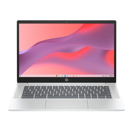 HP 14 inch HD Chromebook Laptop Intel Processor N200 4GB RAM 128GB UFS Glacier Silver