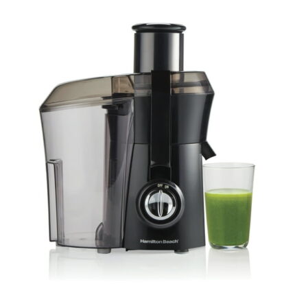 Hamilton Beach Big Mouth Juicer Juice Extractor, 800W, Black, 67601