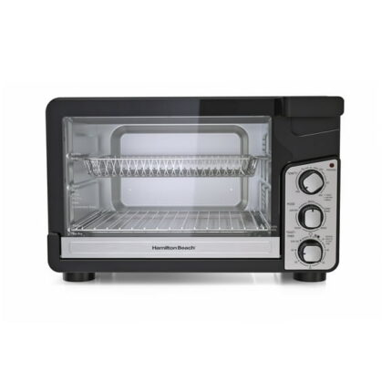 Hamilton Beach Easy View XL Toaster Oven with Sure-Crisp Air Fry, 1750W, 6 Slice Capacity, 31460