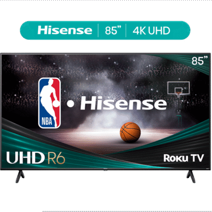 Hisense 85" Class 4K UHD LED LCD Roku Smart TV HDR R6 Series 85R6E4