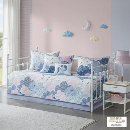 Home Essence Kids Euphoria 6pc Cotton Reversible Daybed Set