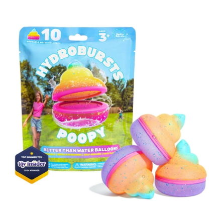 Hydrobursts 10 Pack Reusable Water Balloons ? Poopy Shape by What Do You Meme?