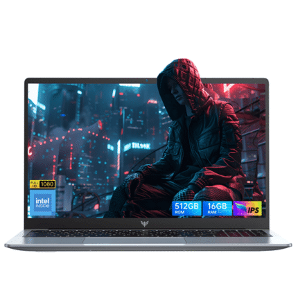 Laptop 15.6'' FHD Intel Alder Lake N97 up to 3.6GHz 16GB DDR4 512GB SSD with Windows 11