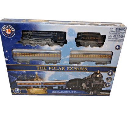 Lionel The Polar Express Battery Operated Train Set 28pc w/ Sounds 7-11925 New