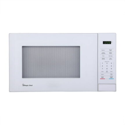 Magic Chef MC110MW Countertop Microwave Oven, 1,000 Watts, White
