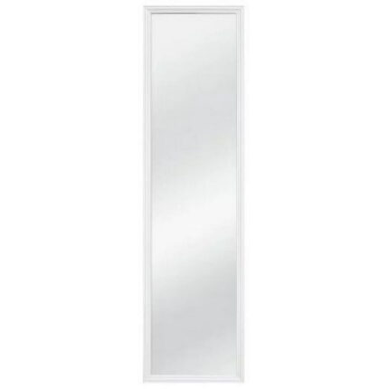 Mainstays 13" x 49" Full-Length Rectangular White Mirror