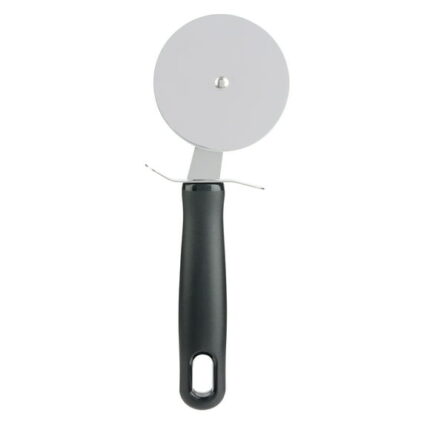 Mainstays 3in Ergonomic Lightweight Wheel Stainless Steel Pizza Cutter, Black
