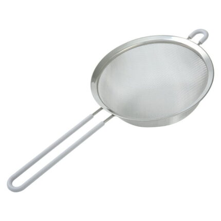 Mainstays 8" Stainless Steel Fine Mesh Strainer, Silver