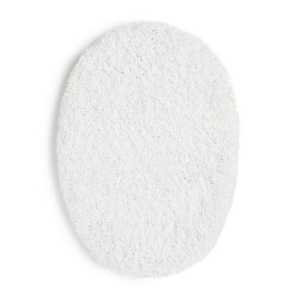 Mainstays Basic Polyester 19" x 22" Toilet Lid Cover, White