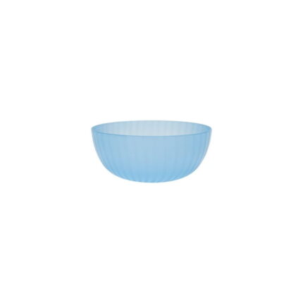 Mainstays - Blue Round Plastic Swirl Pattern Cereal Bowl, 38-Ounce