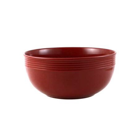 Mainstays Chiara Stoneware Round 9" Red Serve Bowl