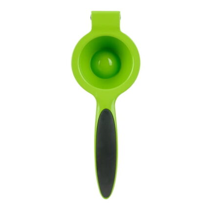 Mainstays Heavy Duty Diecast Lime Green Manual Juicer and Squeezer with Comfort Grips Handles