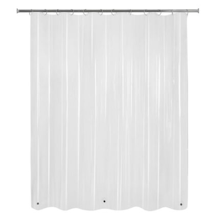 Mainstays Light Weight PEVA Shower Liner, Clear