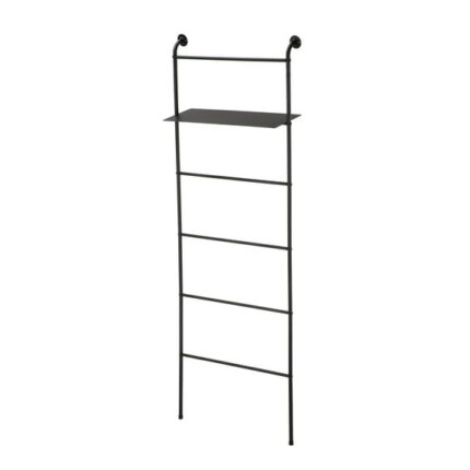 Mainstays Towel Stand Ladder, Matte Black