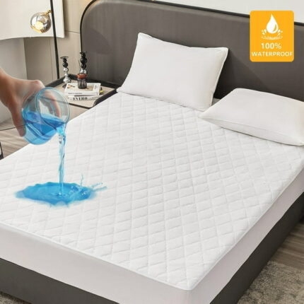 Mainstays Waterproof Mattress Pad, Queen, 80 in x 60 in