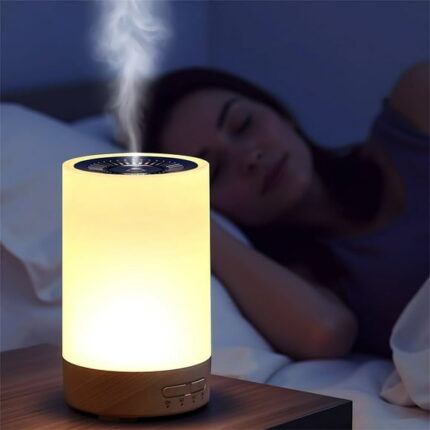 Noahstrong Essential Oil Diffuser, 7 Colors Oil Diffuser with Night Light Timer Waterless Auto-off Portable Cool Mist Air Humidifier for Bedroom Home