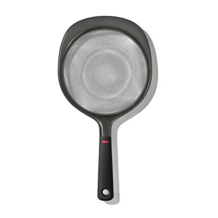 OXO SoftWorks 8-In Fine Mesh Strainer with Comfortable Non-Slip Handle ? Stainleyss Steel Sieve