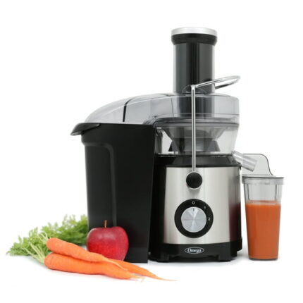Omega High Speed Juicer with Large Chute, in Black