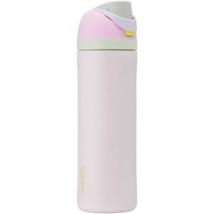 Owala Flip Insulated Stainless Steel Water Bottle with Straw for Sports and Travel, BPA-Free, 24-Ounce, Candy Coated