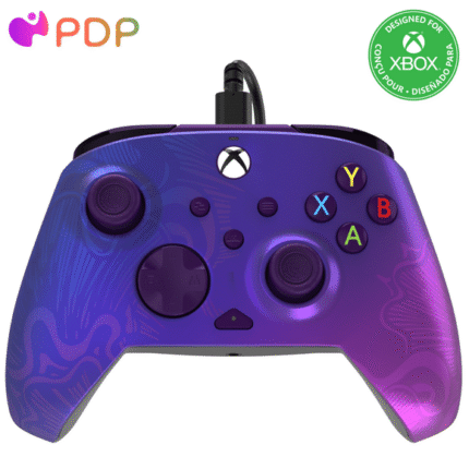 PDP REMATCH Advanced Wired Controller: Purple Fade For Xbox Series X|S, Xbox One, & Windows 10/11 PC